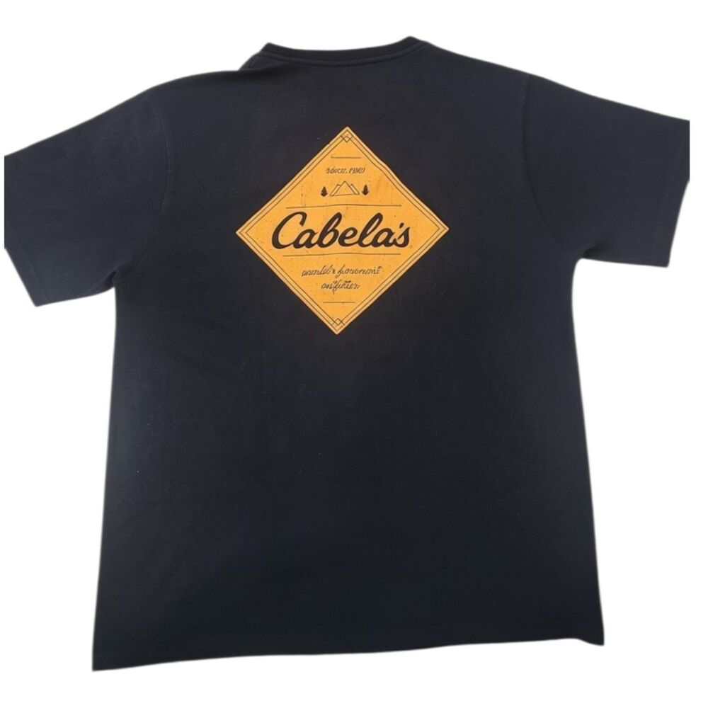 Cabela’s Graphic Tee Black Large - Picture 5 of 7